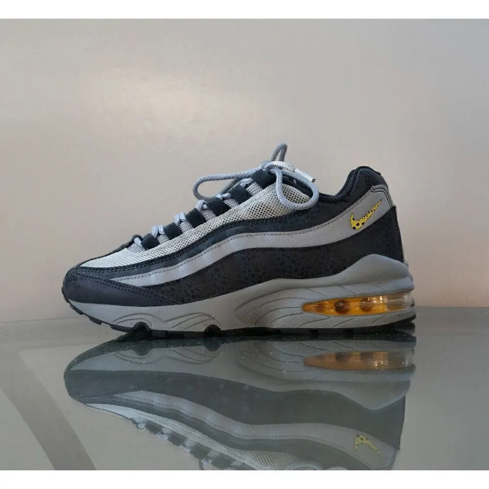 Big Kid's Nike Air Max 95 Off Noir/Dynamic Yellow (BV1245 001) Size 4Y